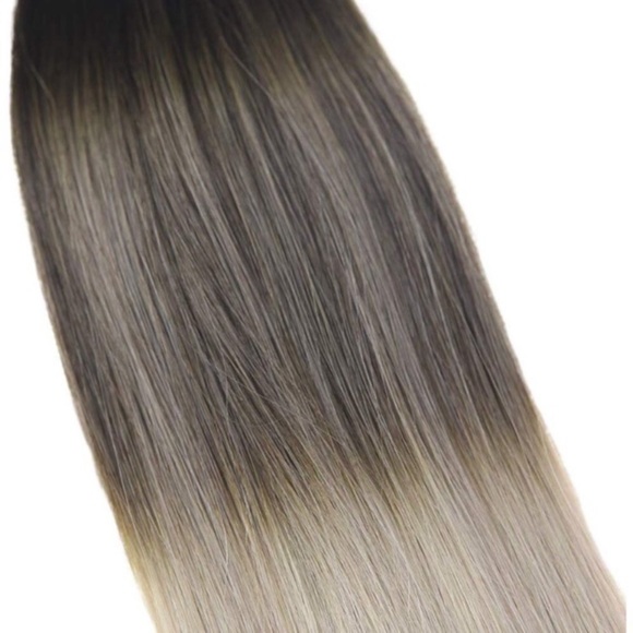 ✨ 2 20” #2 Brown-#18 to #60 BALAYAGE HUMAN TAPEINS main image 6